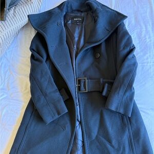 babaton aritzia talulu wool and cashmere blend jacket long trench coat aesthetic
